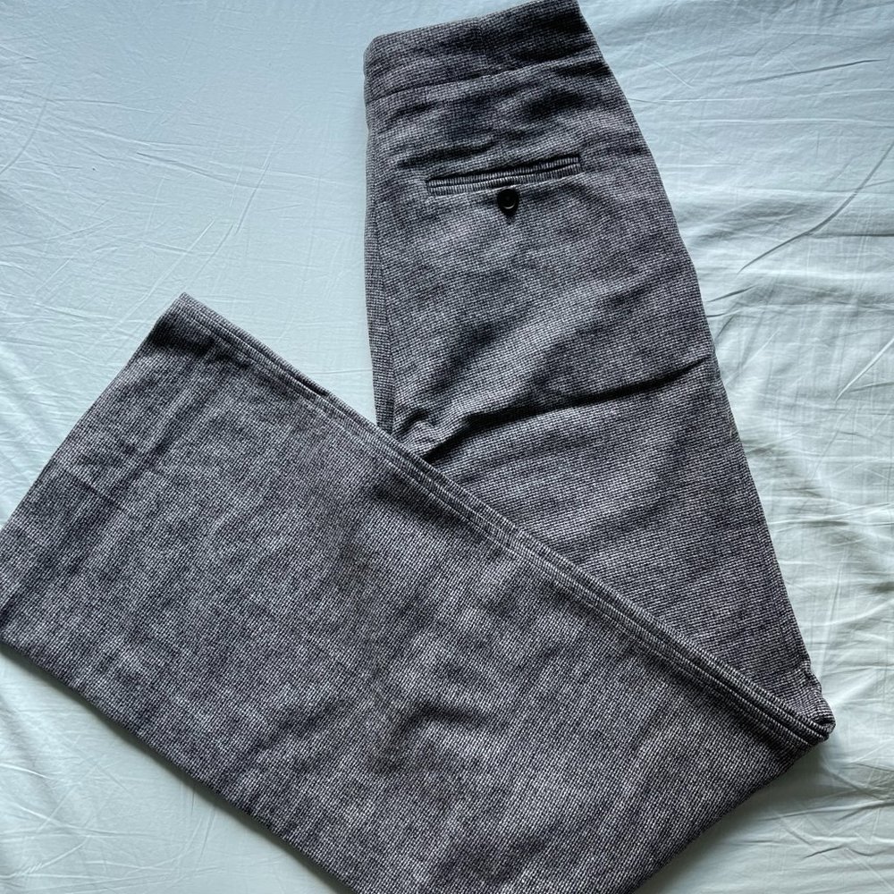 Aritzia Wool Straight-Leg Pants